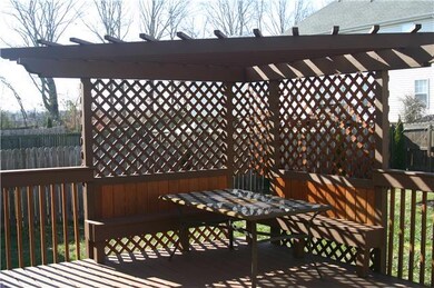 New arbor recently built.