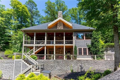 Spacious Covered Porches on 2 Levels.