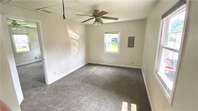 Bedroom - located off the Living Room.  Attic acce