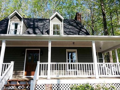 Exterior Front. Large wraparound porch