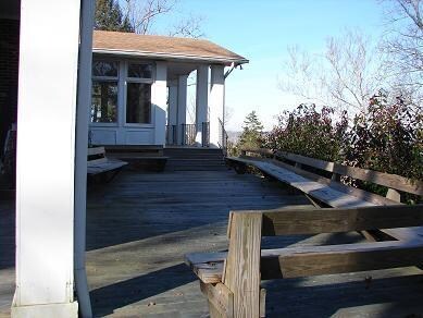 Front deck area- Wonderful place to relax!