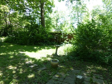 private backyard
