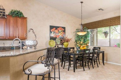 Eat-in kitchen area