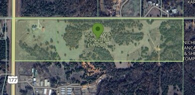 small green line to indicate approximate boundary