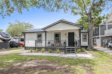 View of front of property featuring a porch
