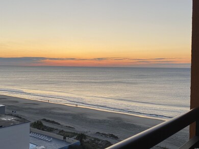 Water view with a view of the beach