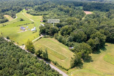 Bird's eye view with a rural view