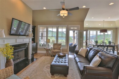 Open plan makes entertaining easy