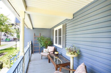 Nice sitting porch to enjoy the fresh air.