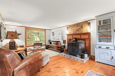 Formal LR w/Wood Stove