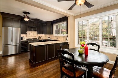 Gourmet's delight of a kitchen includes French doo
