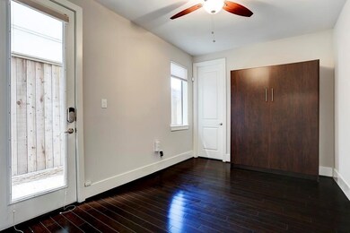 First Floor bedroom with murphy bed and entry to p