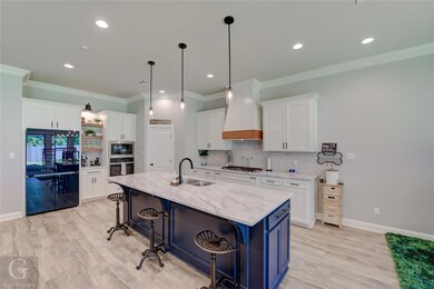 The kitchen is a chef's dream, equipped with stain
