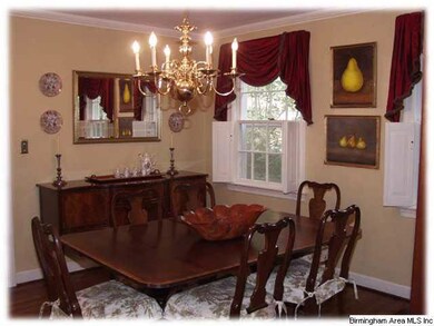 Elegant formal dining room.  This is a view from t