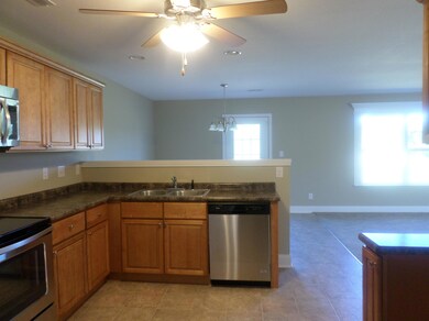 Kitchen into Dining Room