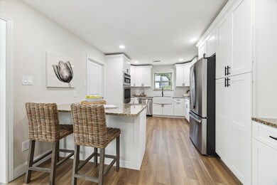 This is the completely renovated kitchen with all
