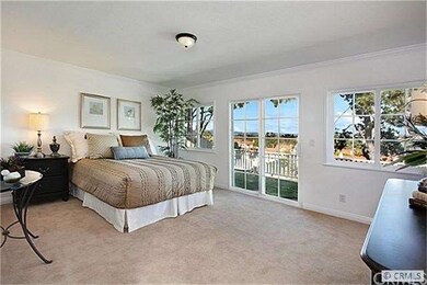 Master bedroom looks out to wonderful views