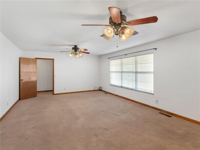 Large spacious living area.