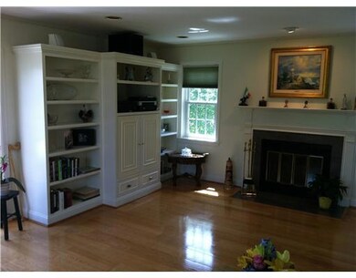 Living Room. Living room showing built in custom b