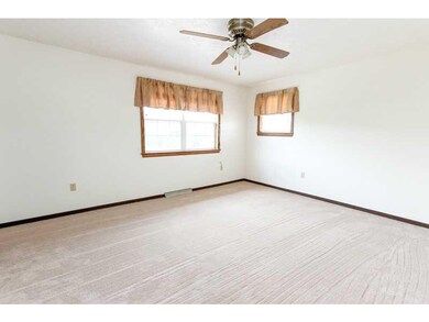 Bedroom. Second large bedroom  with new carpeting