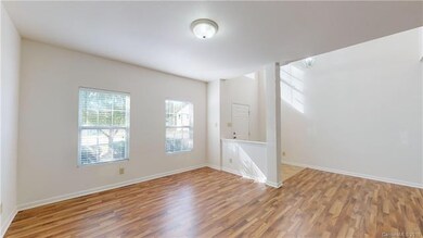 Living room and foyer