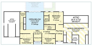 Plans have been slightly adjusted builder. Not representative of completed product.