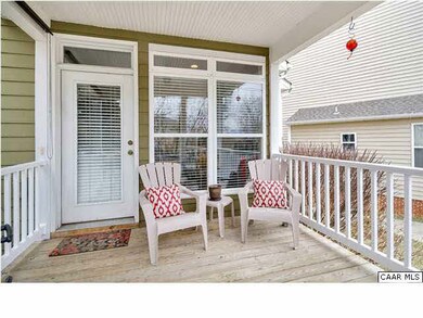 Relax on your front porch.