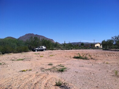 Back of lot to drive way