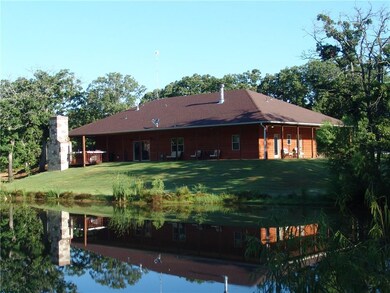 Pond was stocked with Bass, Channel Cat, and Perch