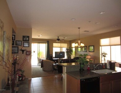 Kitchen and Living Room