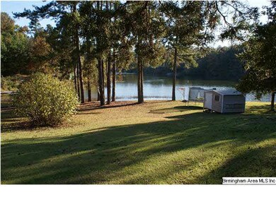 View from left side of house looking at lake