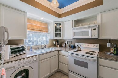 Granite counter tops and updated appliances.