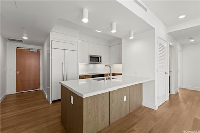 Entrance Door and Kitchen (Enhanced)