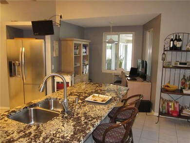 Breakfast area used as office