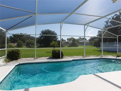 Pool area, screen enclosed, great view!