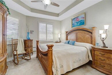 Master fits King Bed with good size furnishings.