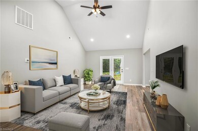 Staged Great room