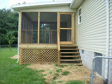 Back screened porch