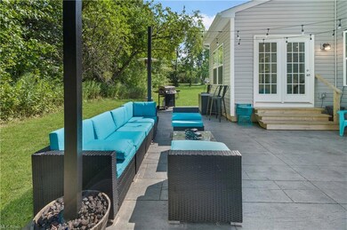 This patio is perfect for entertaining.