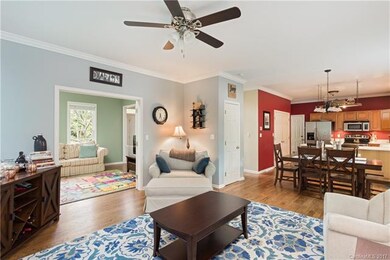 Living Room into Kitchen