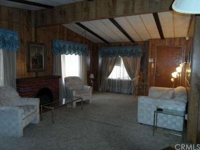 living room at the front of the house