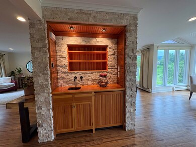 Wet Bar with Wine Cooler