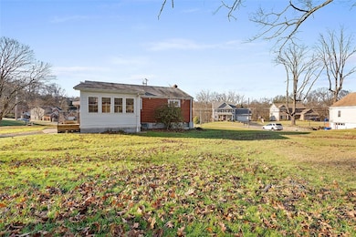 The back of the home.