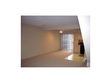Dining room and living room offer neutral decor!