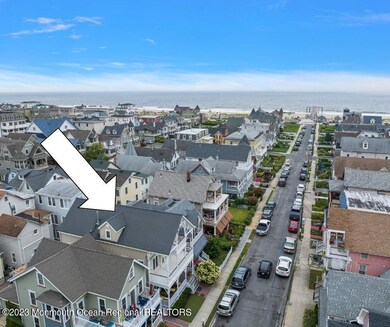 Aerial with beach view