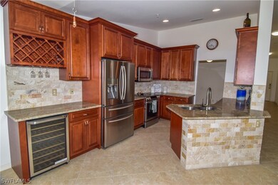 Stunning eat-in kitchen.