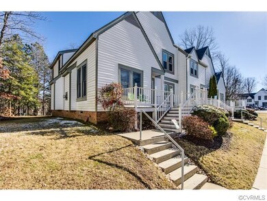 As previously mentioned, this townhouse sits on a 