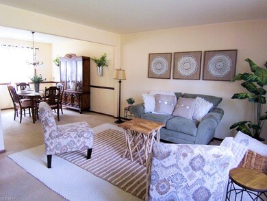 Living Room and Dining Room