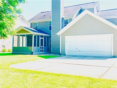 Exterior Back Rear Loaded Garage