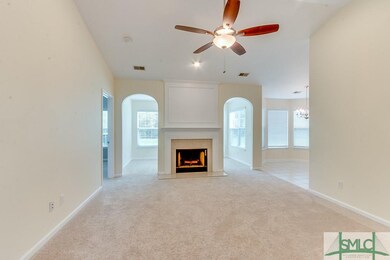 Living Room with Fireplace